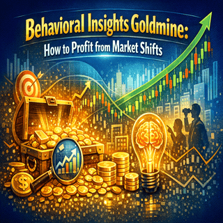 Behavioral Insights Goldmine How to Profit from Market Shifts